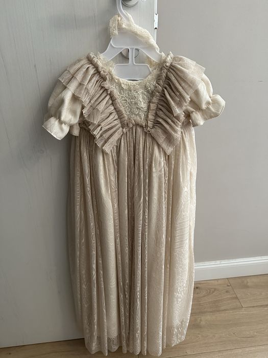 Rochie unicat botez catolic bebe