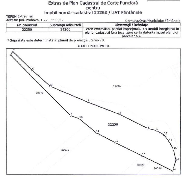 Teren vie 1.43 ha - Defrisat, Dealu Mare, Fantanele/Vadu Sapat Schimb