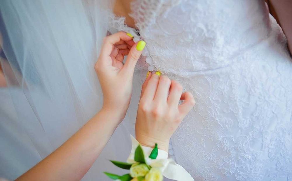 Продам свадебное платье ручной работы