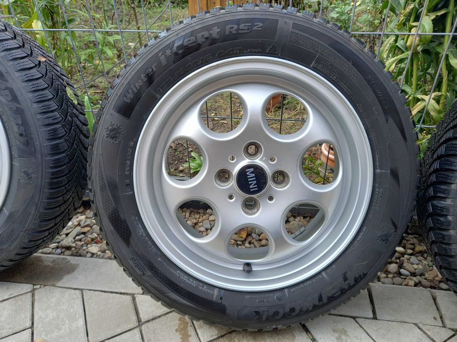 Jante Mini Cooper 15 4x100 anvelope iarna