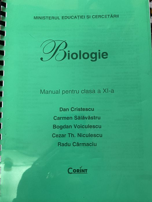 Vand carti pregatire mate, romana, chimie, biologie, franceza