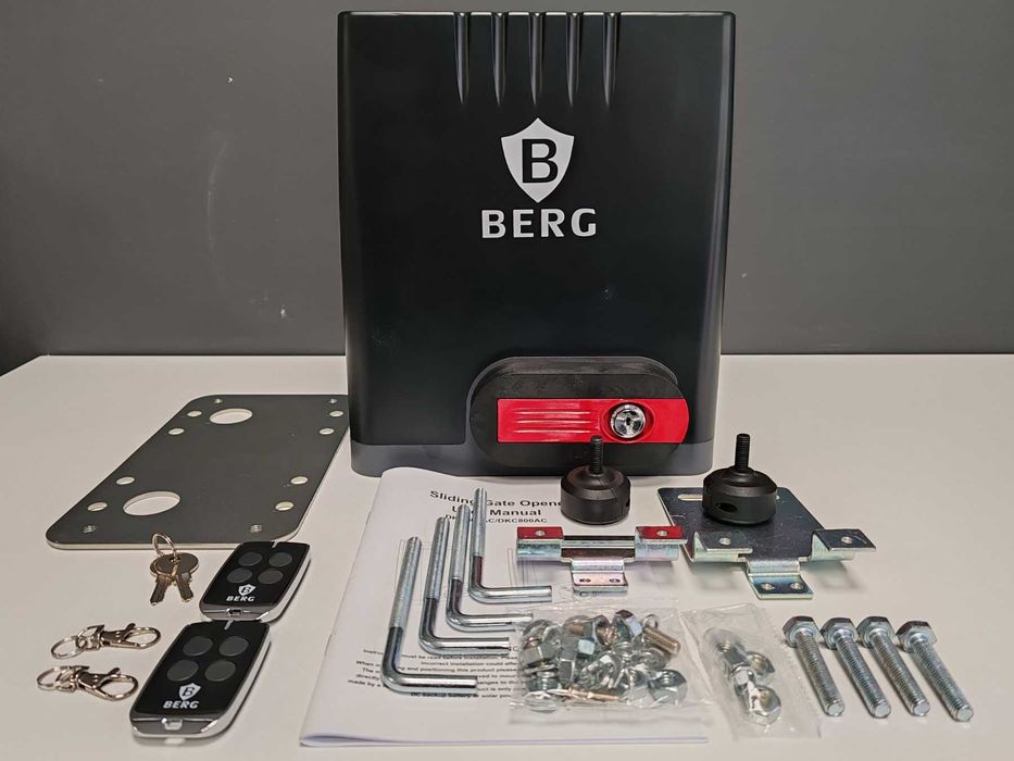 BERG - Автомат за гаражна плъзгаща се врата DKC500AC -  до 600 кг.