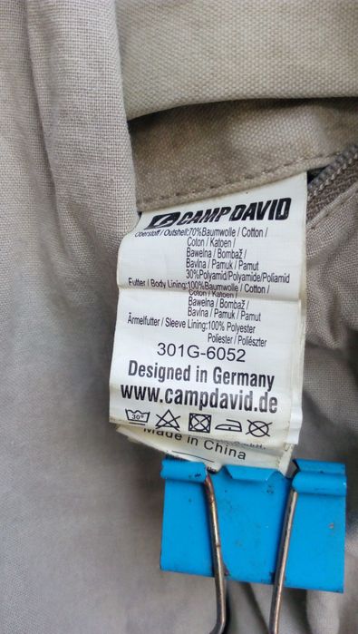 ''Camp David''Оригинално мъжко яке М размер