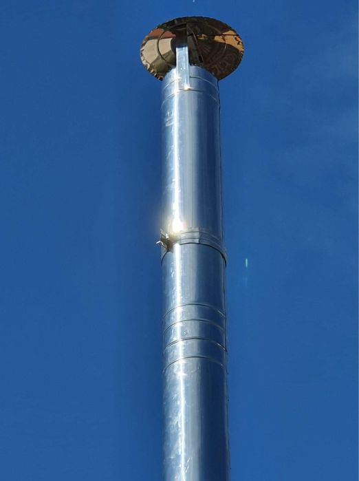 Coșuri de fum din inox cu dublu izolație