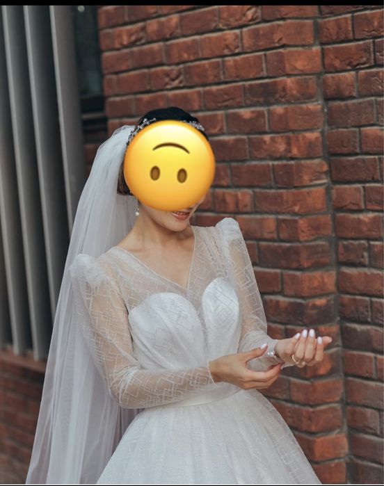 Свадебное платье 80.000тг