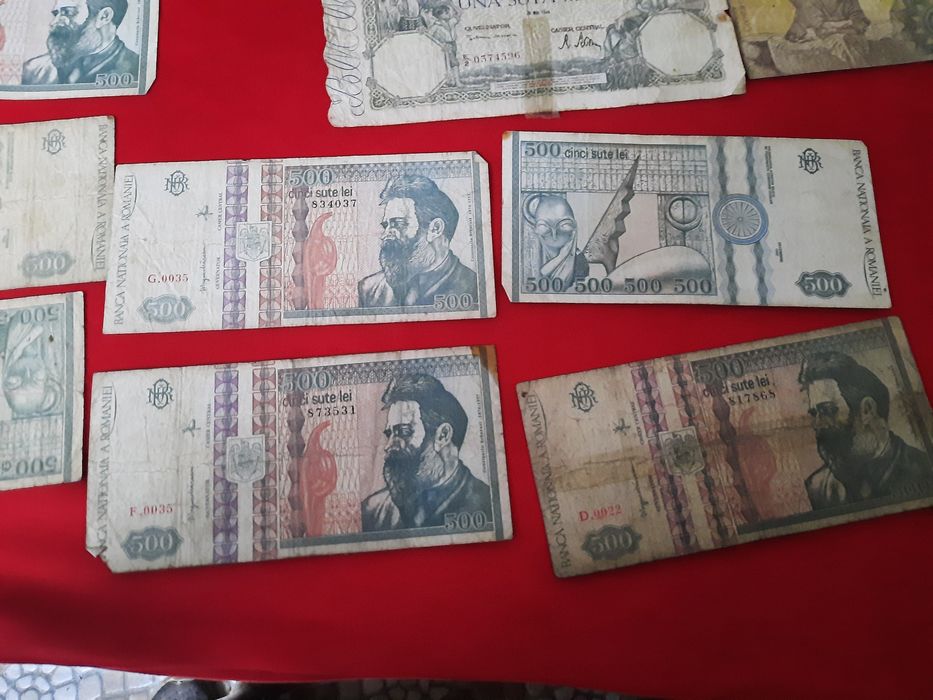 Bancnote și monede vechi