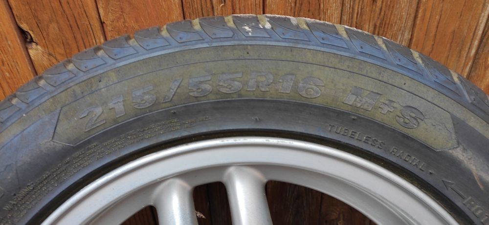 Roata bmw janta aliaj anvelopa iarna 215x55 R16