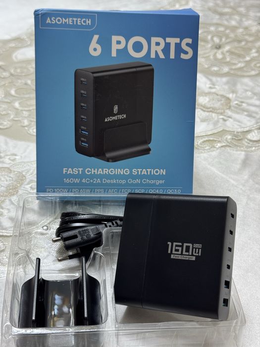 Настольное Зарядное Устройство GaN