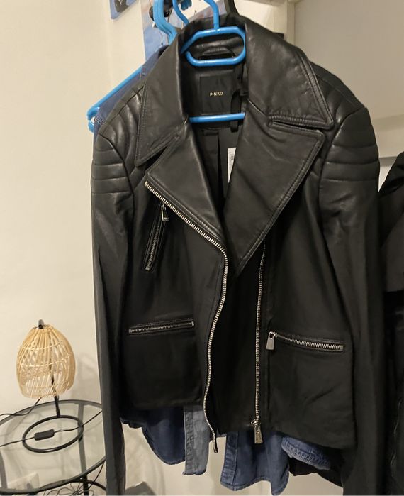 Pinko-яке естествена кожа