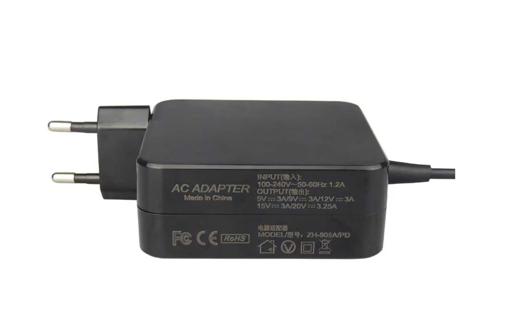 Incarcator laptop smartphone telefon MYRIA MY8321 65W fast charge cablu 1,7m sigilat garantie
