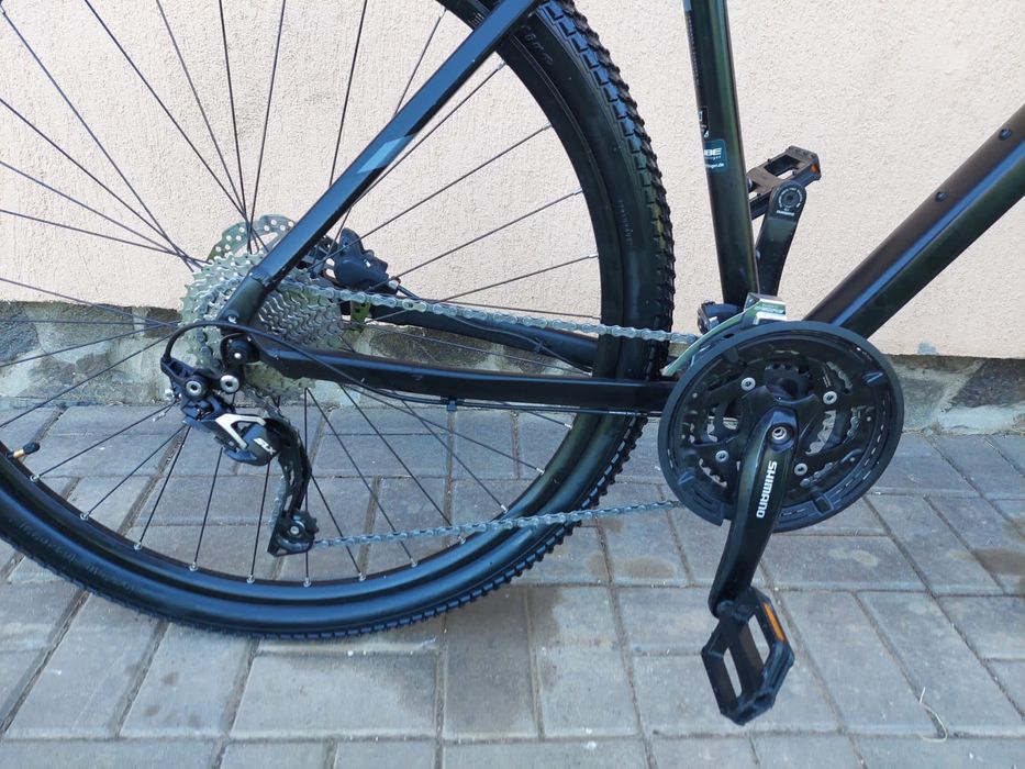 CUBE, roți de 29 hidraulic ,  3x10 viteze