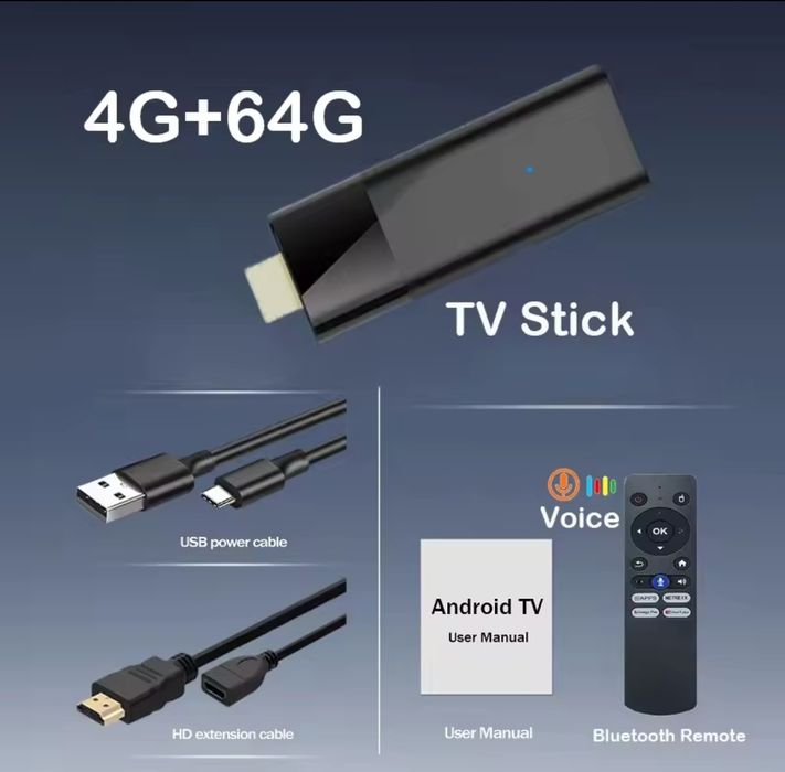 TV Stick Android 14 4+64