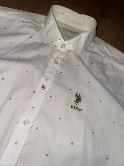 Бяла риза US POLO ASSN