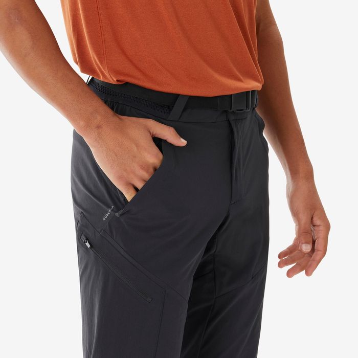 Pantalon Drumeție la munte Mh500 Negru - produs resigilat Decathlon