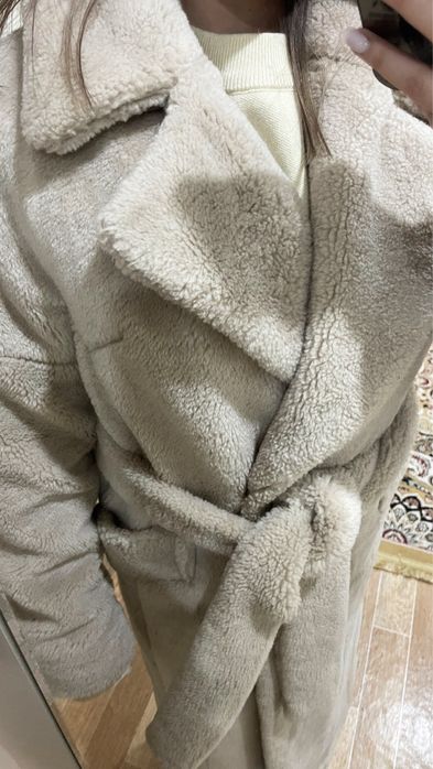 Шуба из натуральной овчины