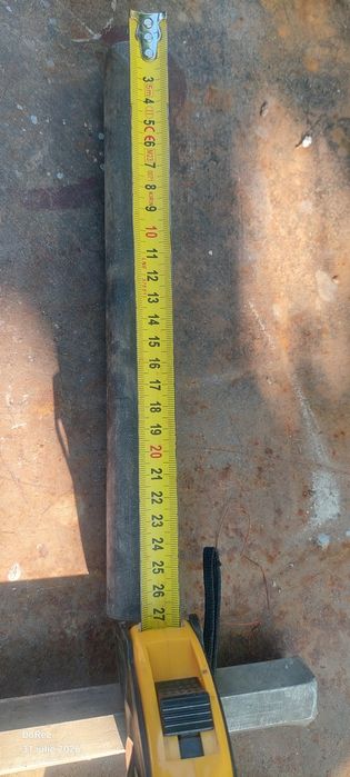 Bară inox alimentar grosime 50 mm lungime 300 mm