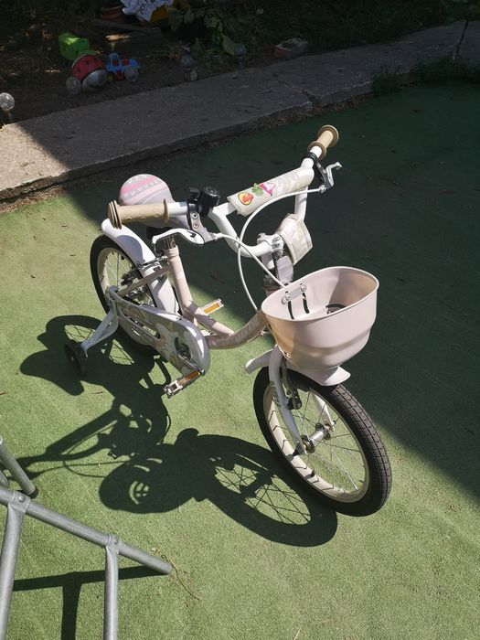 Детски велосипед Makani 16" кошничка и помощни колелета