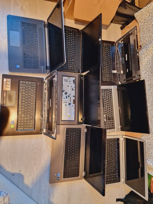 Лаптопи за части HP, lenovo,acer, samsung, medion, terra, dell