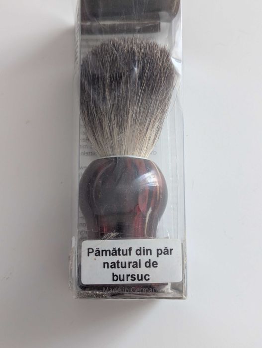 Pamatuf barbierit din par de bursuc - HJM made in germany