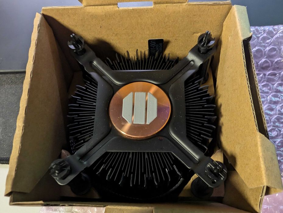 Cooler stock intel lga 1700