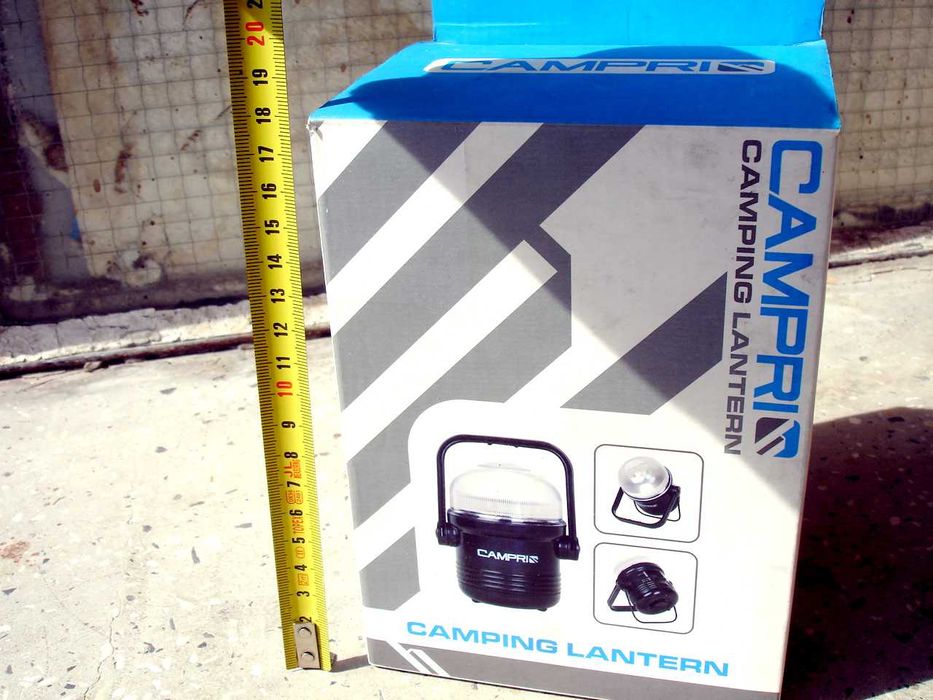 CAMPRI - мощен къмпинг фенер прожектор