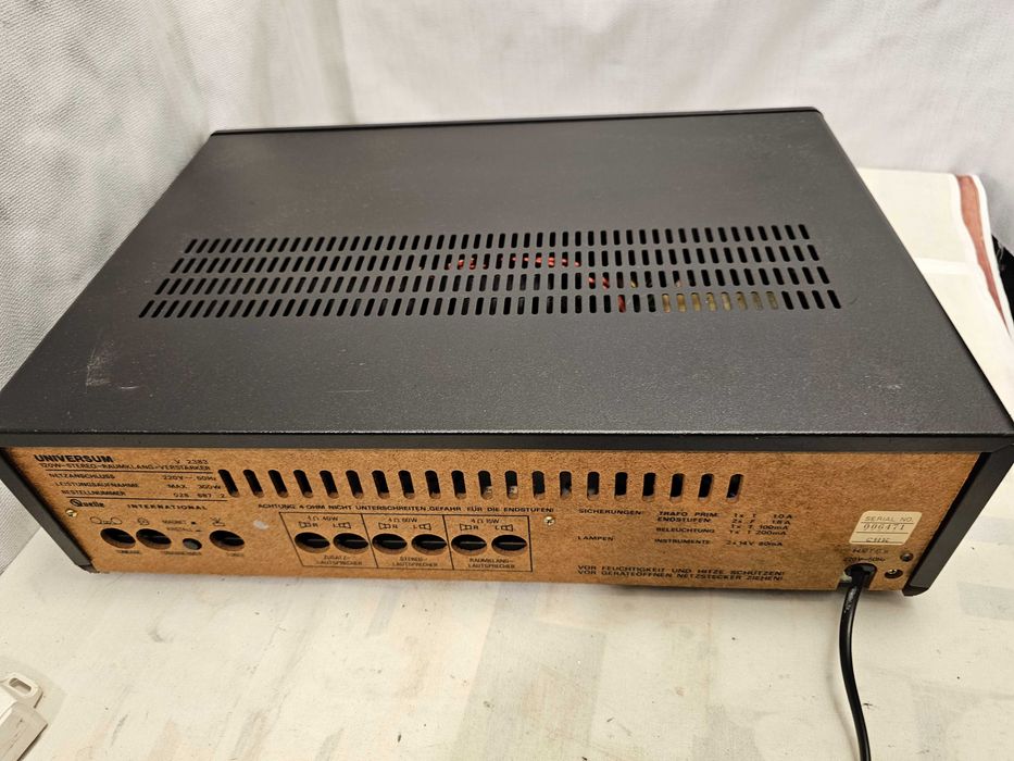 Universum 6000 vintage HIFI 300w consum