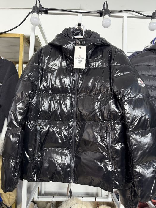 Зимняя куртка Moncler, размер ( M, L, XL, XXL, XXXL), чёрная