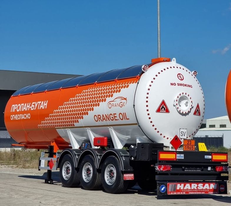 Полуприцепы-цистерны газовозы HARSAN