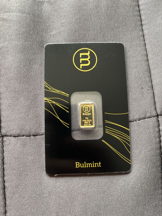 Bulmint 2g 999 проба инвестиционно злато