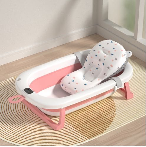 Cadita bebelusi pliabila cu pernita  cu si termometru  KB201R