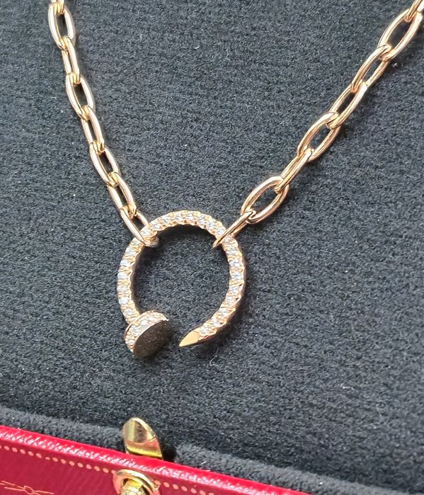 Колие Cartier Juste un Clou  диаманти