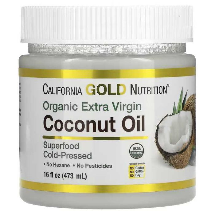 California Gold Coconut Oil кокосовое масло kokos yogi kokoun