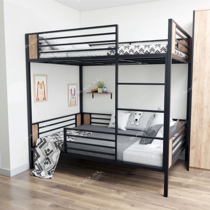 Двухъярусная Металл Кровать TOMS | Temir loft kravat, Kalavat, Karvat