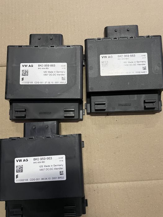 Modul xenon gateway esp afs airbag parcare frana audi a4 b8 audi a5 a6