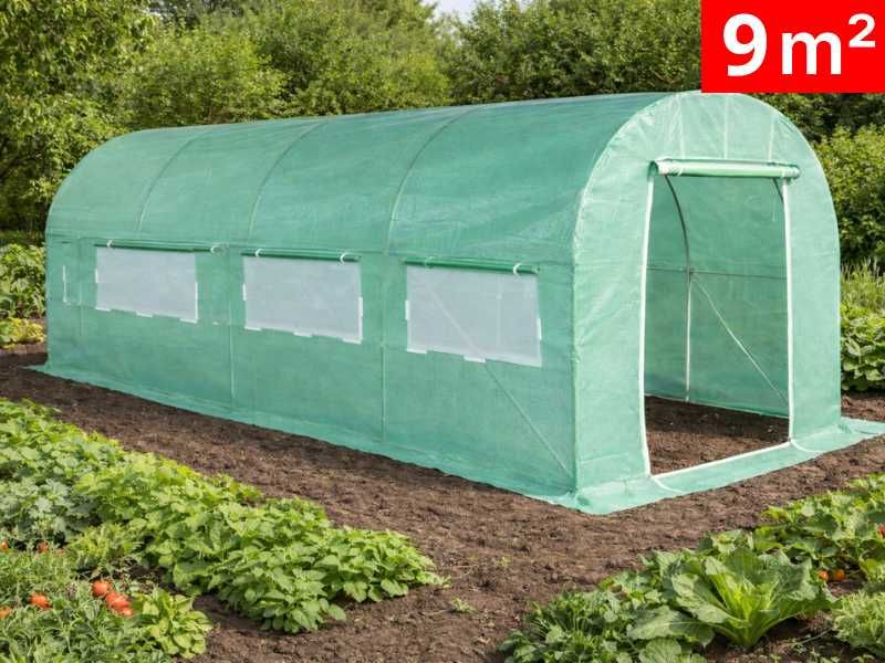 Оранжерии от армиран полиетилен и метална конструкция 10, 13.5 18 24кв