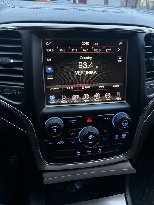 Uconnect® Region Converted Конвертиране Jeep Ram Dodge Chrysler Dodge