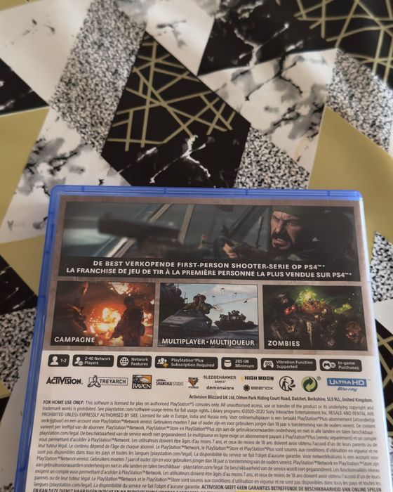 Ps5 Диск Call of duty cold war Може и бартер