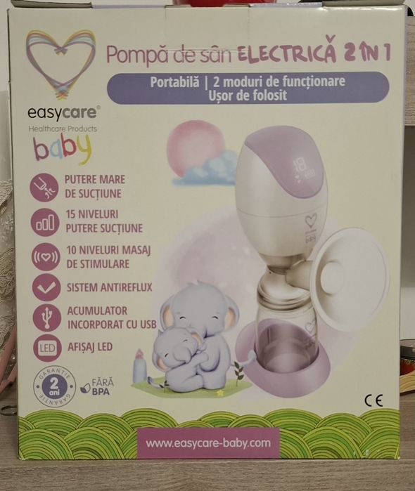 Pompa de san electrica Easycare Baby +garanție