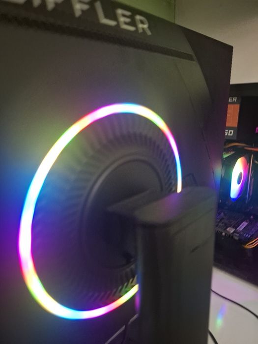 ZIFFLER 24ZI120 FLAD MONITOR FHD 120HZ VGA hdm+dc ips panel rgb