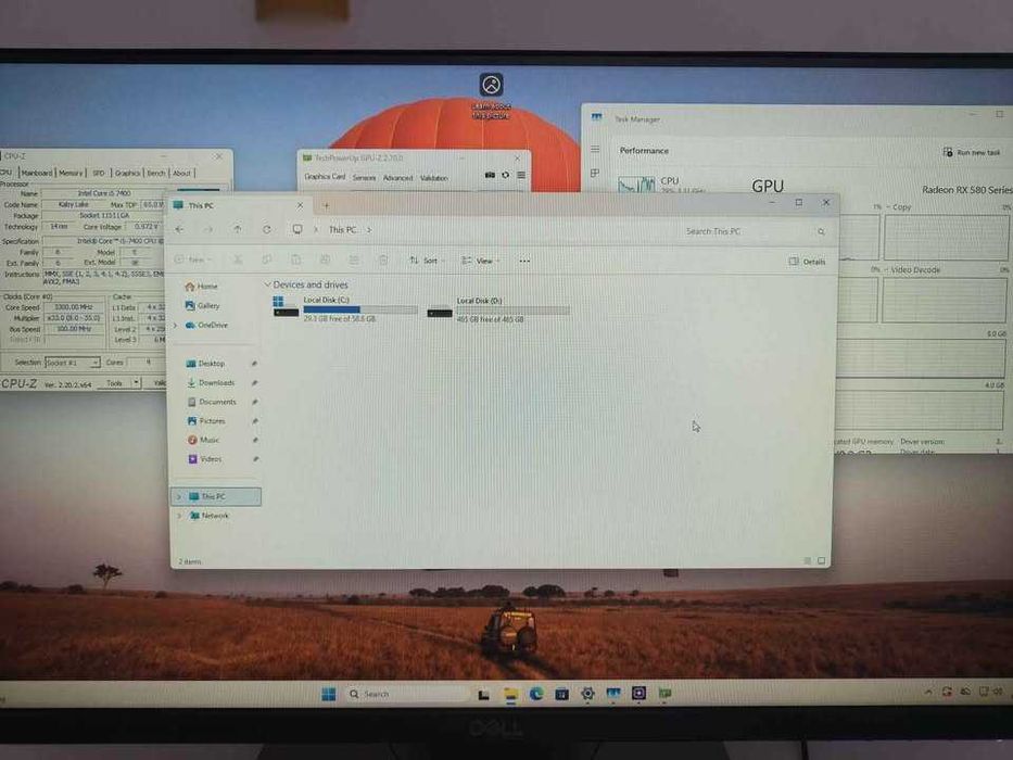 PC Gaming 1080p Intel i5 RX580 8GB Racire pe lichid AIO