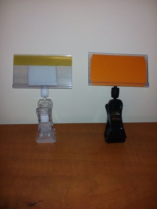 Табелки за цени с формат  А7 и крепежи за тях