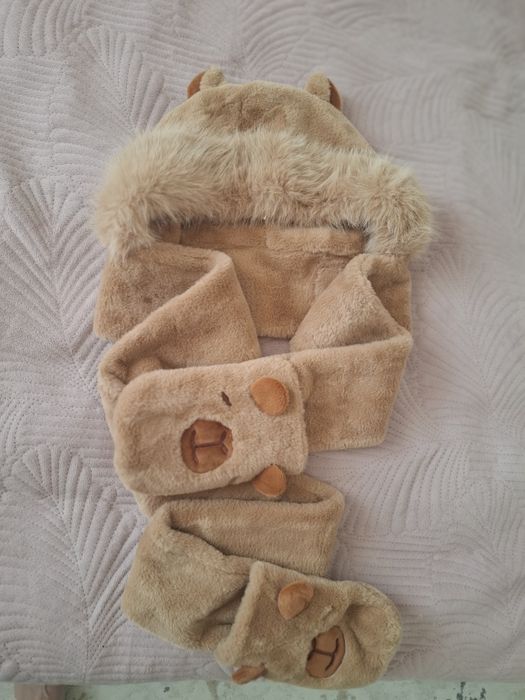 Шапка шарф большёй размер