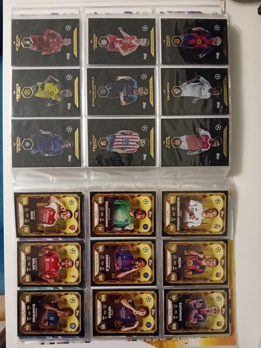 Продавам Match attax 25 26 нови карти