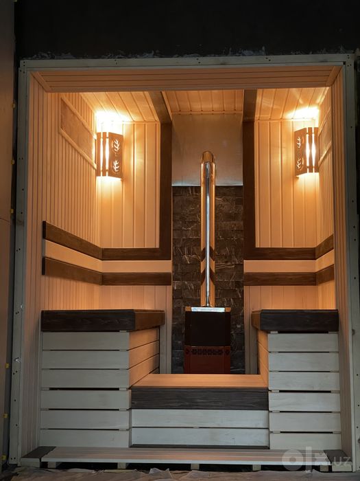 sauna siz hohlagan fasonda.