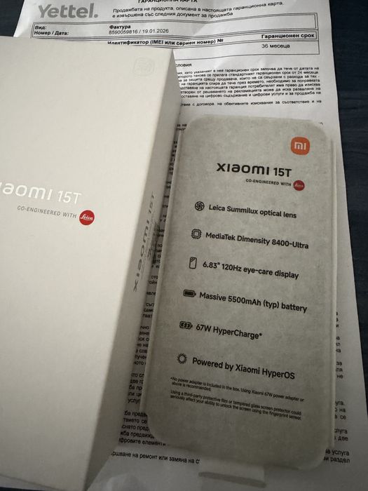 Xiaomi 15T 12/512,неразличим от нов