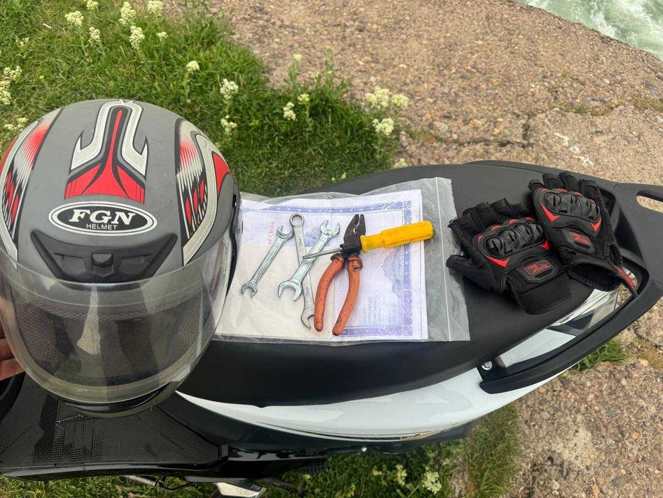 Скутер 125сс пробег 1000