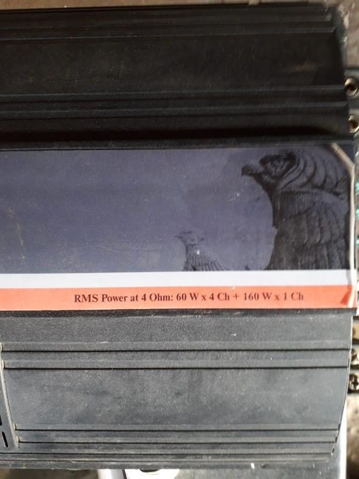 Сабвуфер и усилитель Mystery