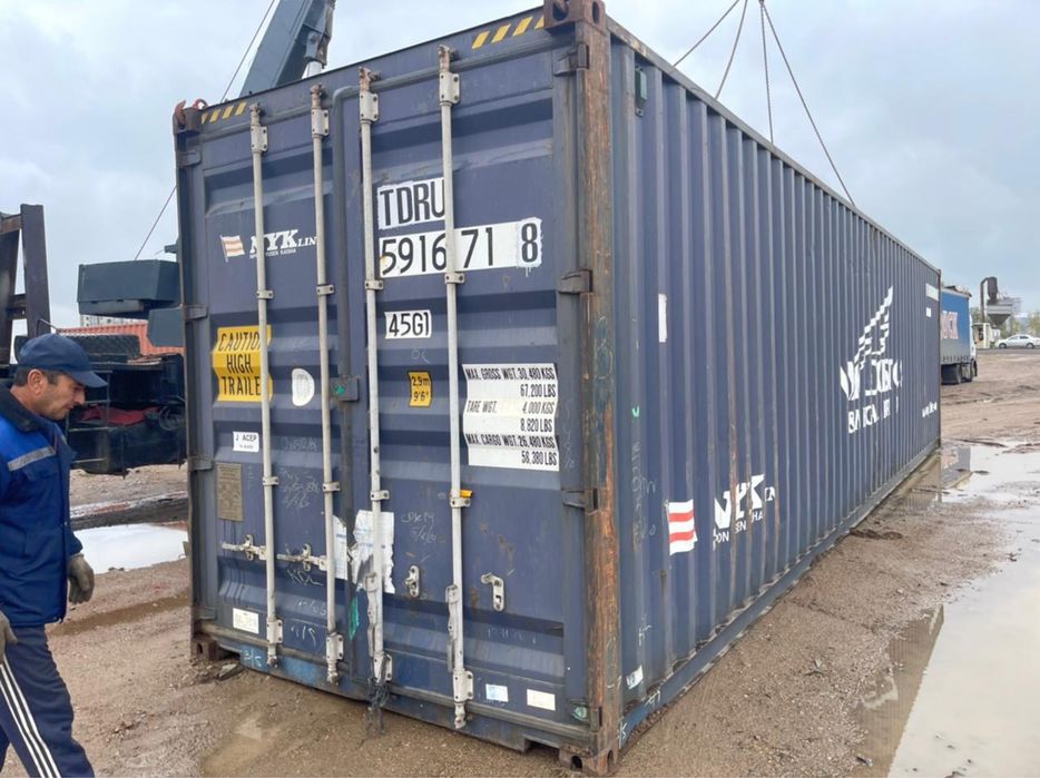 Контейнер 40 футовый МОРСКОЙ 2,9 HQ в Большом Количестве на Выбор Нали