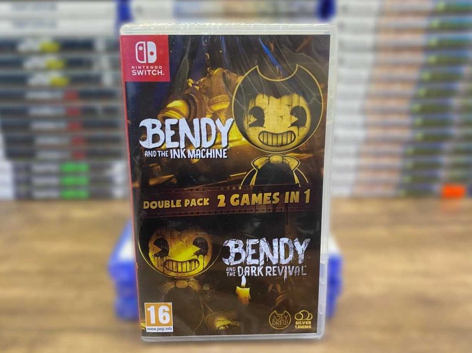 Новый Bendy Double Pack (Ink Machine + Dark Revival) Nintendo Switch