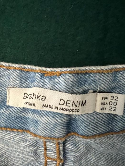 Fustă mini denim Bershka mărimea xs